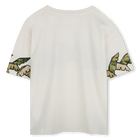 T-shirt manches courtes coton KENZO KIDS 
                    FILLE