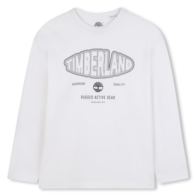 Tee-shirt manches longues en jersey TIMBERLAND GARCON