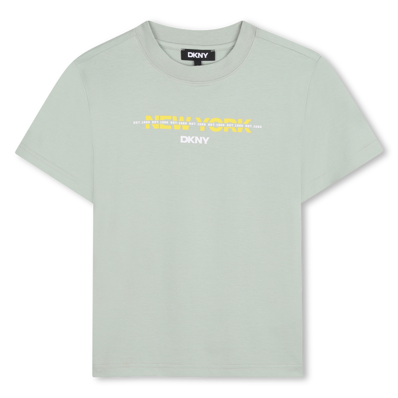 TEE-SHIRT MANCHES COURTES DKNY 
                        GARCON