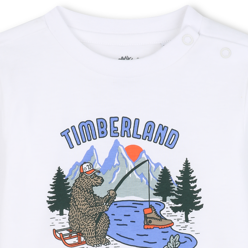 Tee-shirt manches longues en jersey TIMBERLAND 
                    GARCON