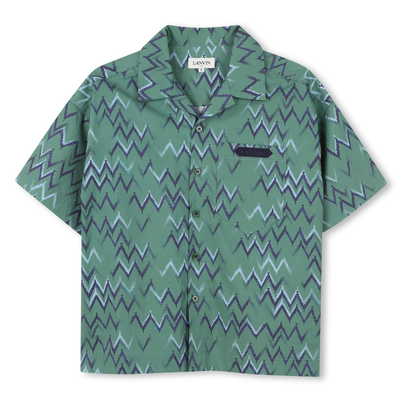 CHEMISE MANCHES COURTES LANVIN 
                        GARCON