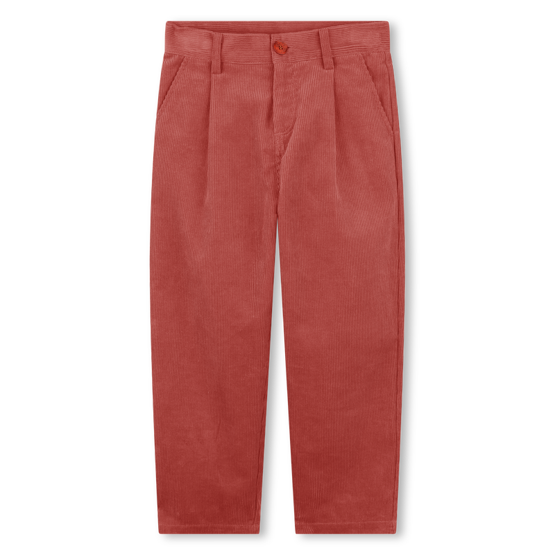 Pantalon en velours c&ocirc;tel&eacute; KENZO KIDS 
                        GARCON