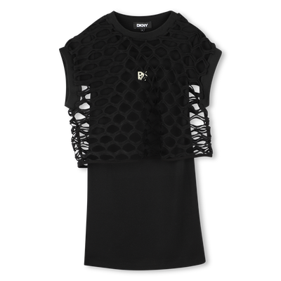 Robe 2 en 1 manches courtes DKNY FILLE