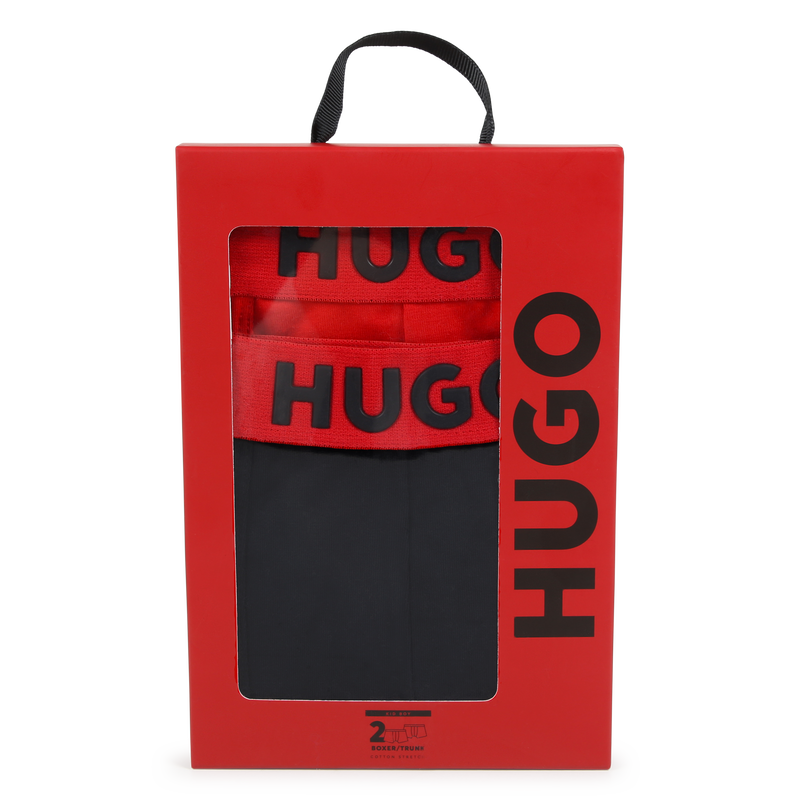 Lot de 2 boxers Hugo 
                    GARCON