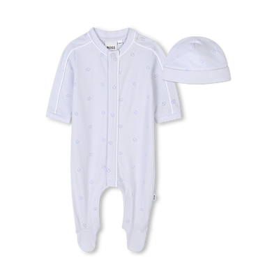 Pyjama et bonnet imprim&eacute;s BOSS GARCON