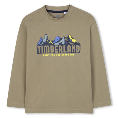 Tee-shirt manches longues en jersey TIMBERLAND GARCON