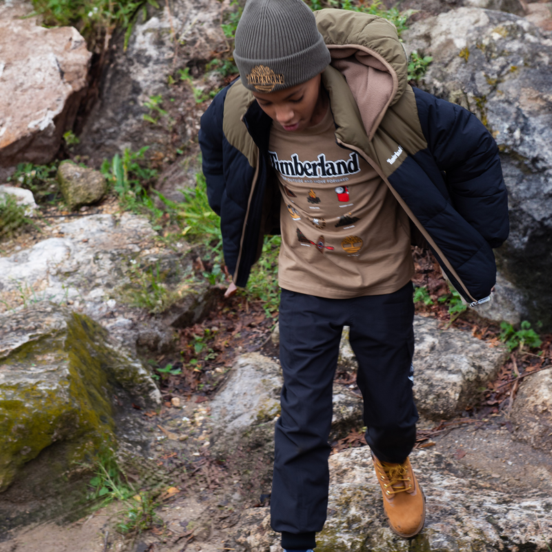 T-shirt avec imprimé devant TIMBERLAND 
                    GARCON