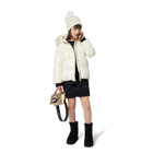 Bonnet tricot &agrave; pompon KARL LAGERFELD KIDS 
                    FILLE