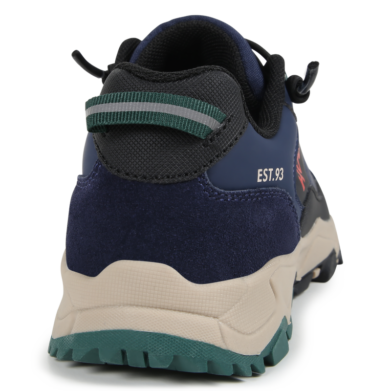 Baskets lac&eacute;es multi-mati&egrave;res Hugo 
                        GARCON