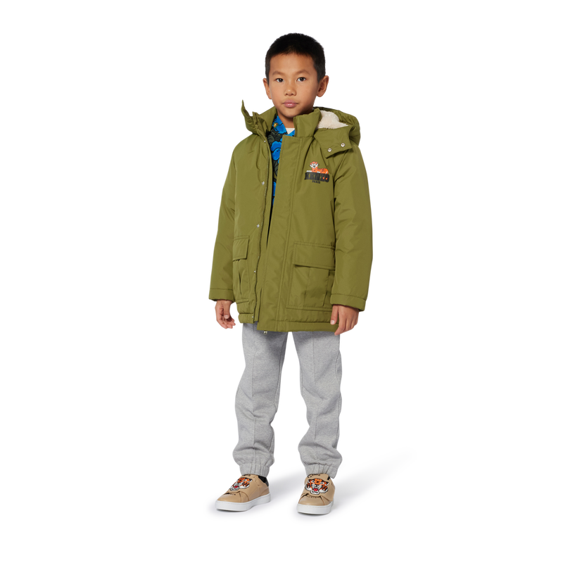 Parka &agrave; capuche KENZO KIDS 
                        GARCON