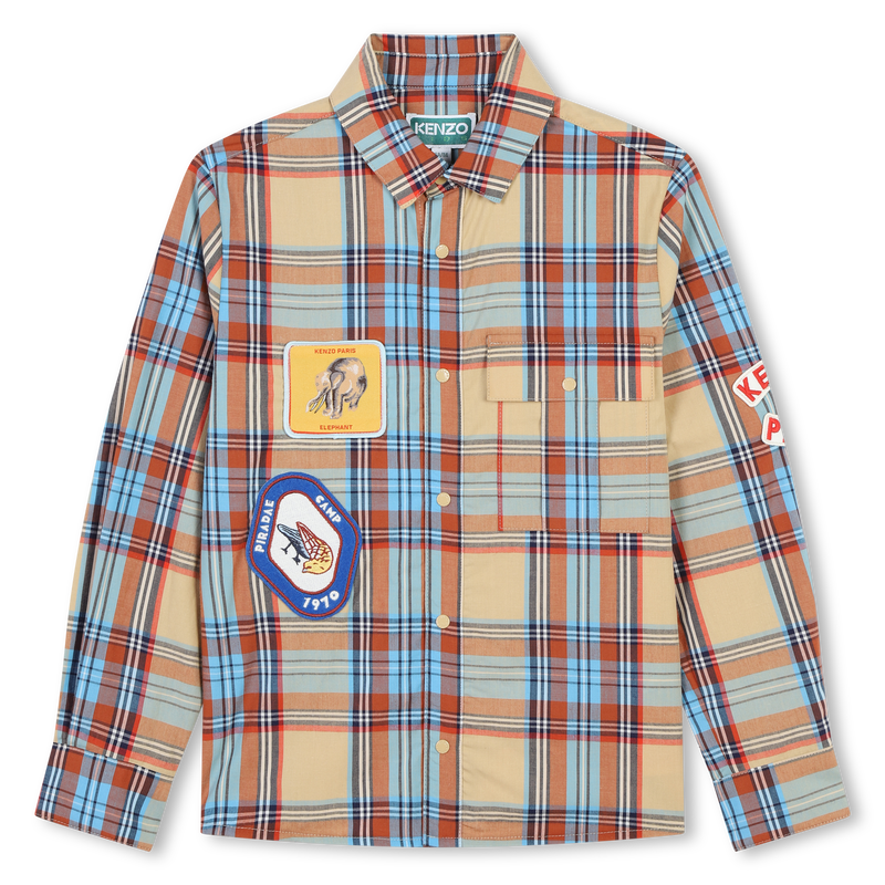Chemise à carreaux KENZO KIDS 
                    GARCON