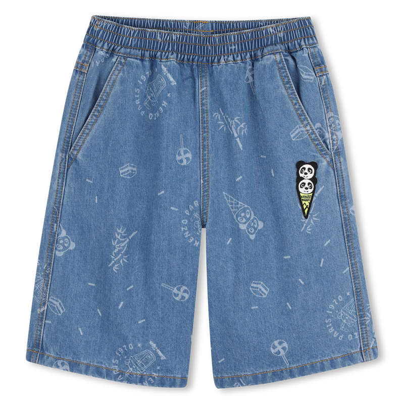 BERMUDA EN JEAN KENZO KIDS 
                        GARCON