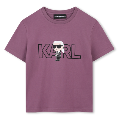 T-shirt à manches courtes KARL LAGERFELD KIDS GARCON