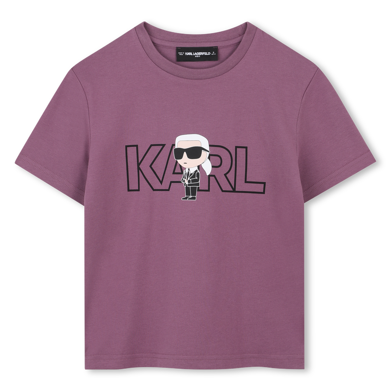 T-shirt à manches courtes KARL LAGERFELD KIDS 
                    GARCON