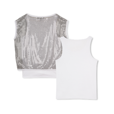 Tee-shirt 2 en 1 DKNY FILLE
