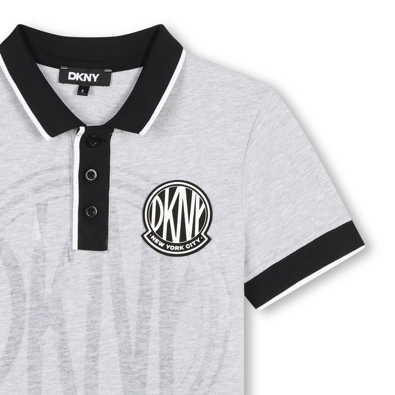 Polo manches courtes en piqué DKNY 
                    GARCON