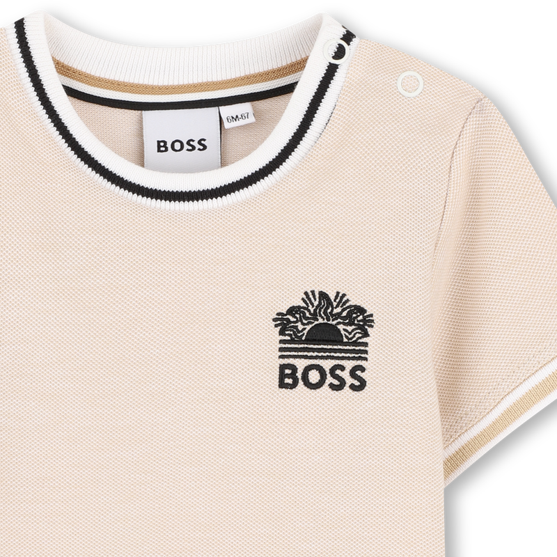 TEE-SHIRT MANCHES COURTES BOSS 
                        GARCON