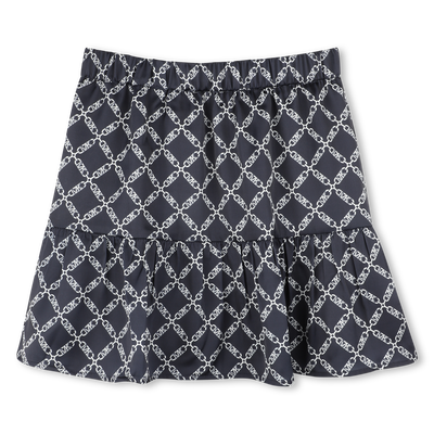 Jupe courte en satin MICHAEL KORS FILLE