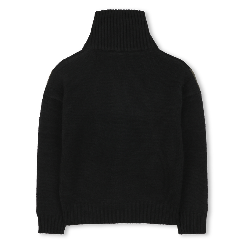 Pull avec col zippé montant Hugo 
                    GARCON
