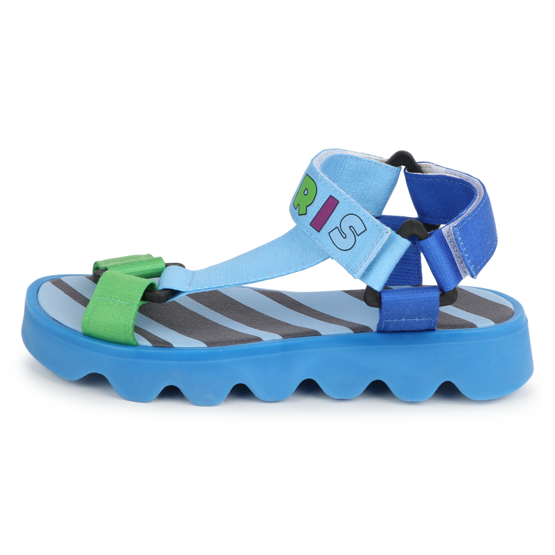 Sandales à boucle et bande auto-agrippante KENZO KIDS 
                    UNISEXE