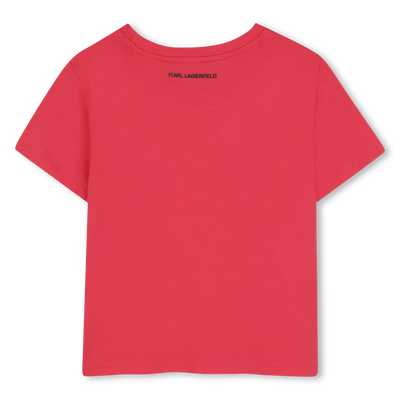 T-shirt à manches courtes KARL LAGERFELD KIDS FILLE