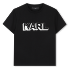 Tee-shirt manches courtes KARL LAGERFELD KIDS 
                    GARCON