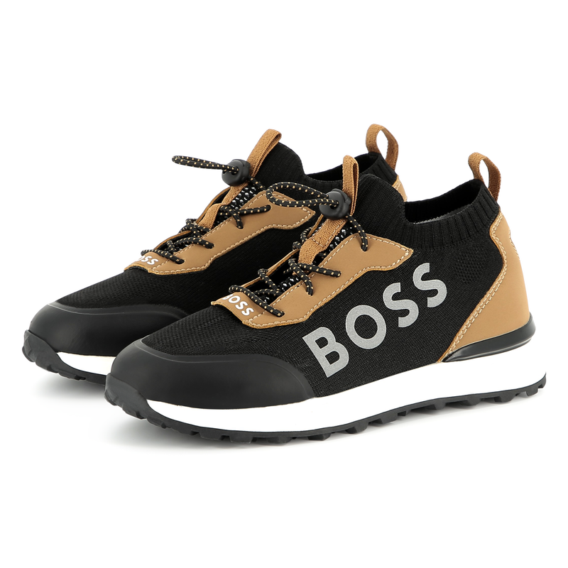 Baskets avec lacets élastiqués BOSS 
                    GARCON