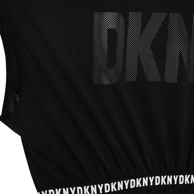Robe 2-en-1 ouverte au dos DKNY 
                    FILLE