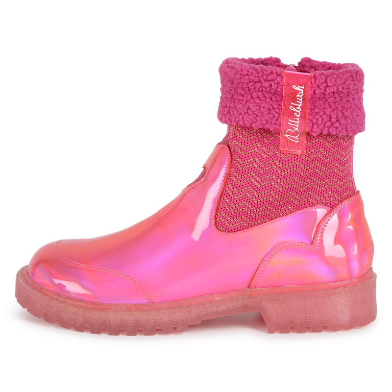 Bottines avec col en polaire duveteuse BILLIEBLUSH 
                    FILLE