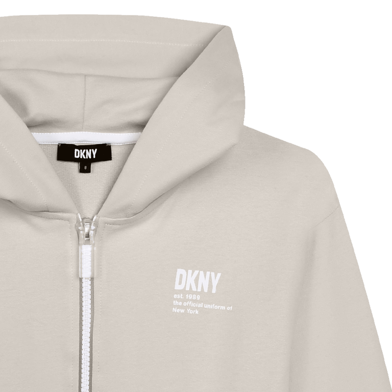 Cardigan molletonné unisexe DKNY 
                    UNISEXE
