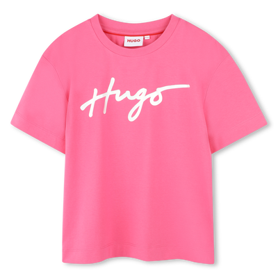 T-shirt &agrave; manches courtes Hugo FILLE