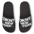 Claquettes imprim&eacute;es DKNY 
                    UNISEXE