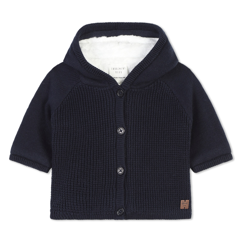 Veste boutonnée en tricot CARREMENT BEAU 
                    GARCON