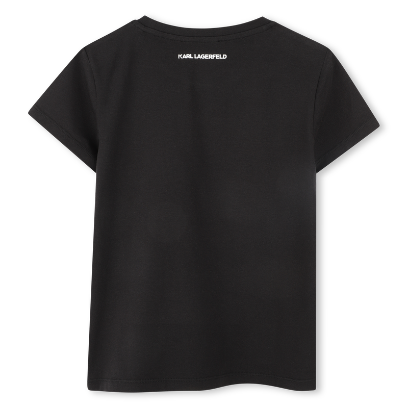 T-shirt &agrave; manches courtes KARL LAGERFELD KIDS 
                        FILLE