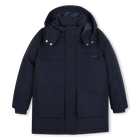 Parka &agrave; capuche, BLEU CARGO, hi-res