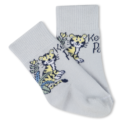 Lot de 2 paires de chaussettes KENZO KIDS UNISEXE