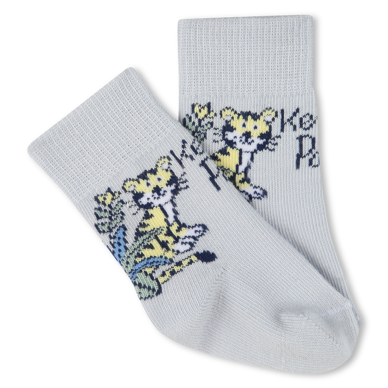 Lot de 2 paires de chaussettes KENZO KIDS 
                    UNISEXE