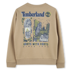 Sweat-shirt en molleton TIMBERLAND 
                    GARCON