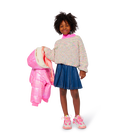 Jupe en denim pliss&eacute;e BILLIEBLUSH 
                    FILLE