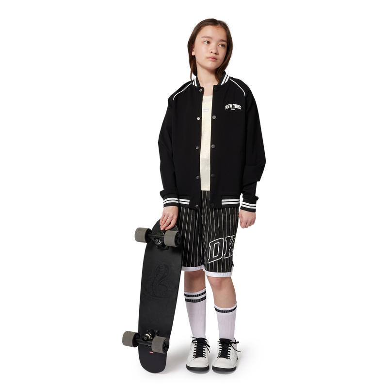 D&eacute;bardeur &agrave; c&ocirc;tes 2x2 DKNY 
                        FILLE