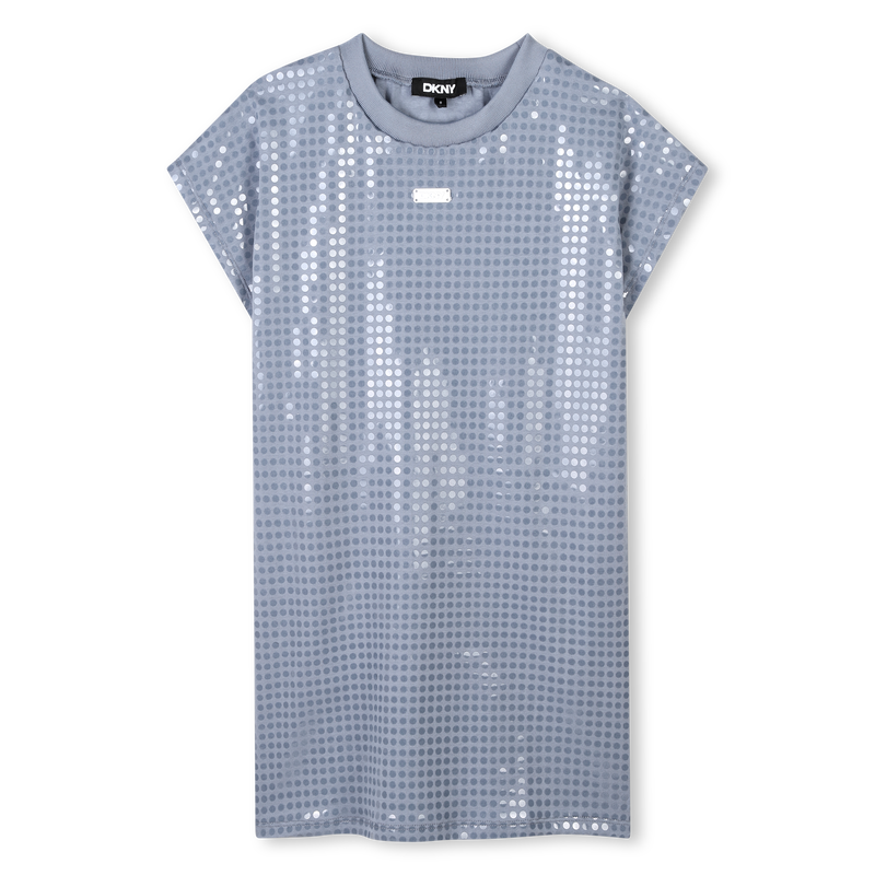 Robe orn&eacute;e de sequins DKNY 
                        FILLE