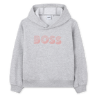 Sweat &agrave; capuche BOSS 
                    FILLE