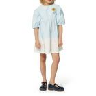 Robe &eacute;vas&eacute;e bicolore KENZO KIDS 
                    FILLE
