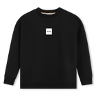 Sweat en molleton, BLACK, hi-res