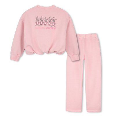 Ensemble Sweat-shirt et pantalon KENZO KIDS FILLE