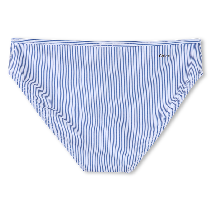 Maillot  2 pièces rayé à volant CHLOE 
                    FILLE