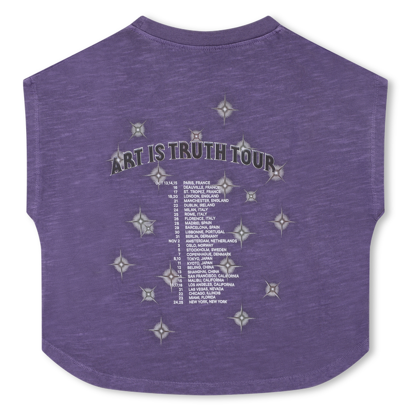 T-shirt sans manche en coton ZADIG & VOLTAIRE 
                    FILLE