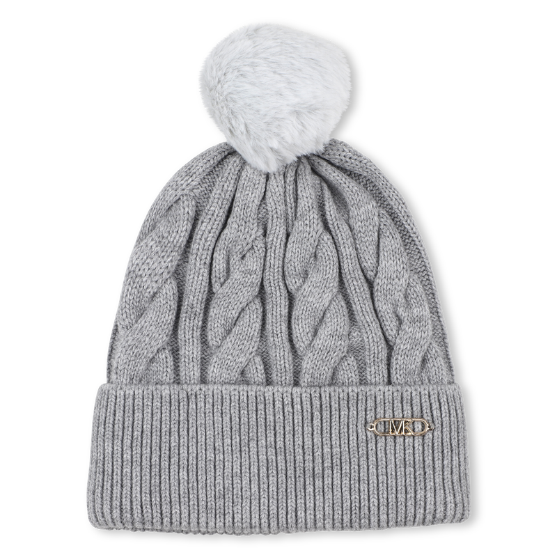 Bonnet torsadé en tricot MICHAEL KORS 
                    FILLE