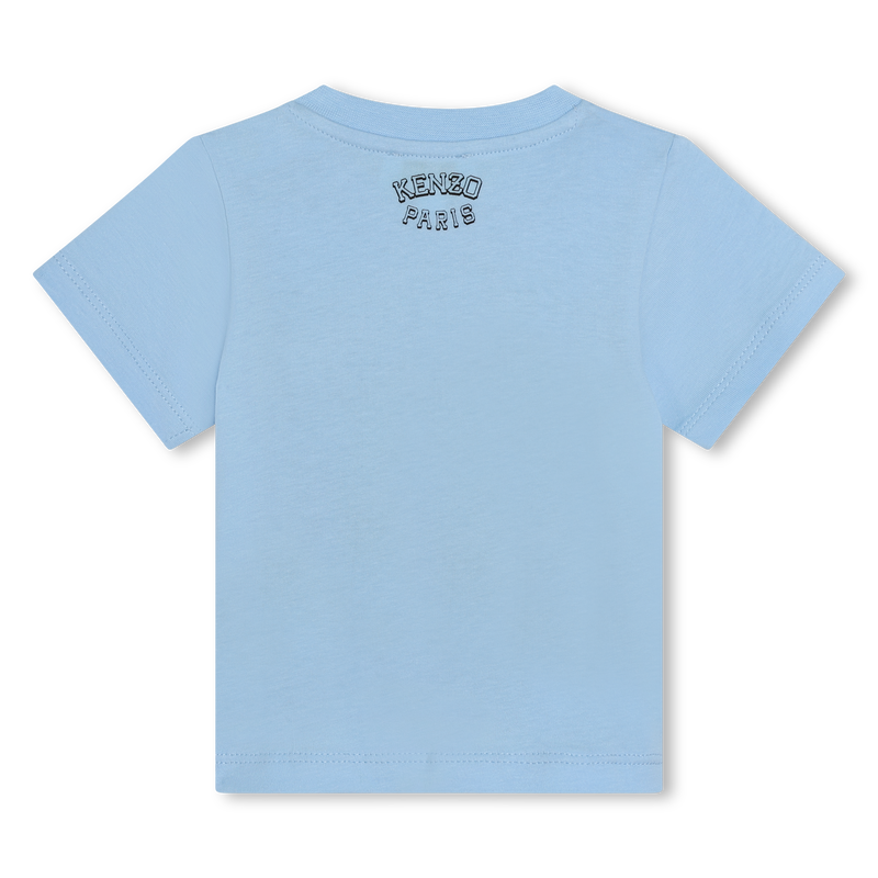 T-shirt pressionné en coton KENZO KIDS 
                    UNISEXE