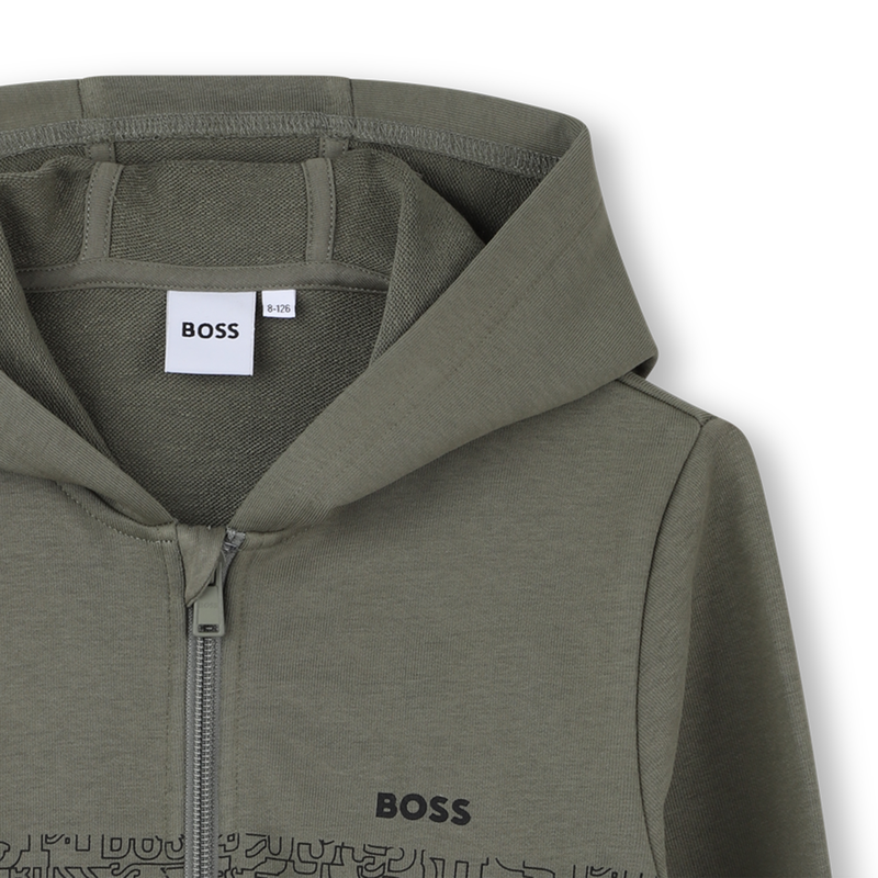 Cardigan &agrave; capuche BOSS 
                        GARCON